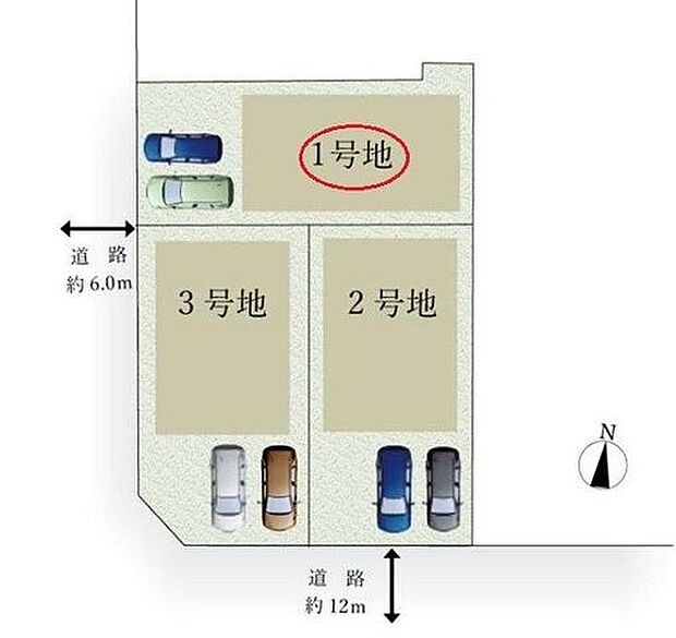 【区画図】1号棟