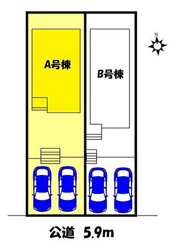【区画図】A号棟