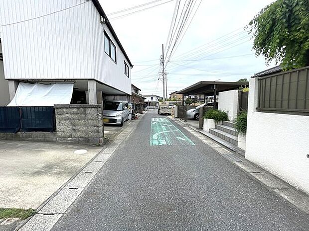 前面道路
