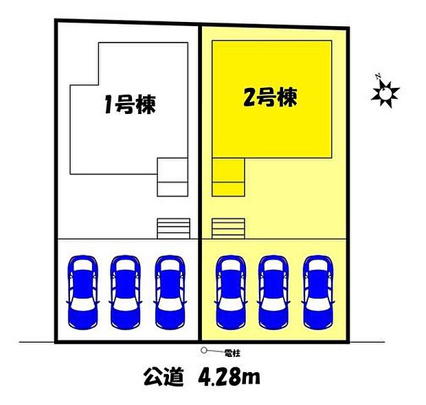 【区画図】2号棟