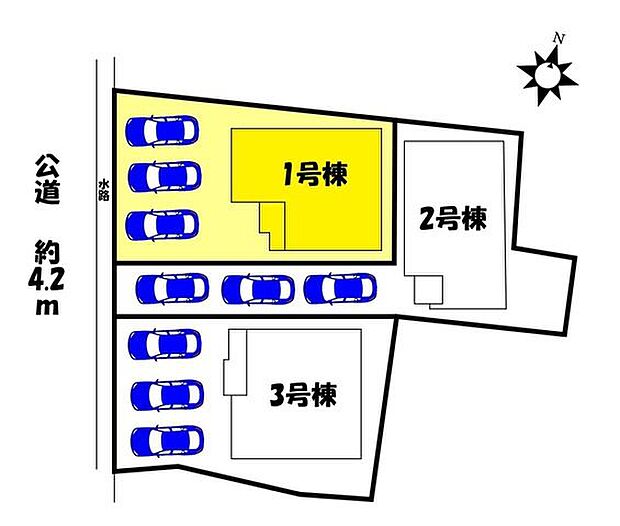 【区画図】1号棟