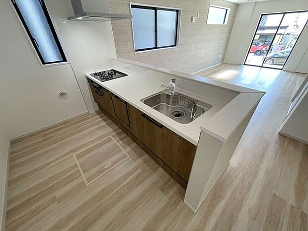 ◇キッチン◇　同仕様使い勝手の良いカウンターシステムキッチン♪家事がはかどりそうです♪