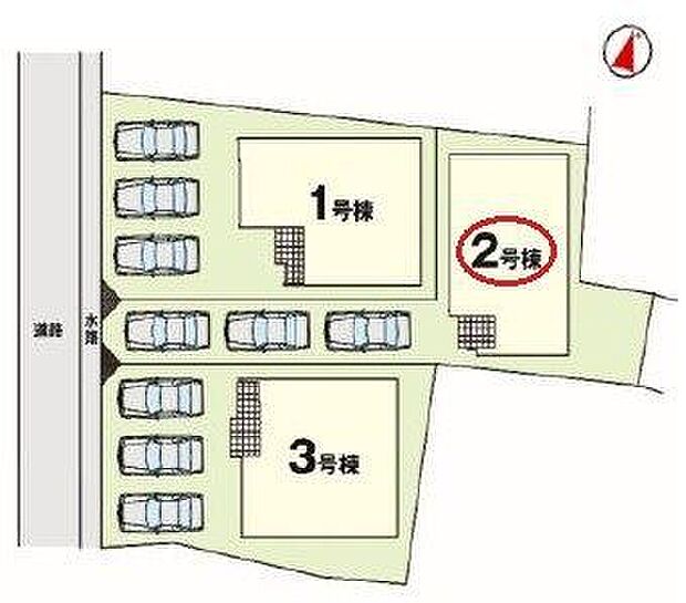 【区画図】2号棟