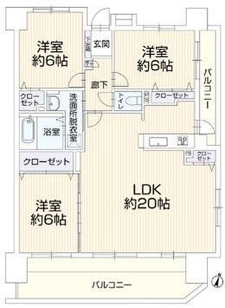 間取り：323000518548
