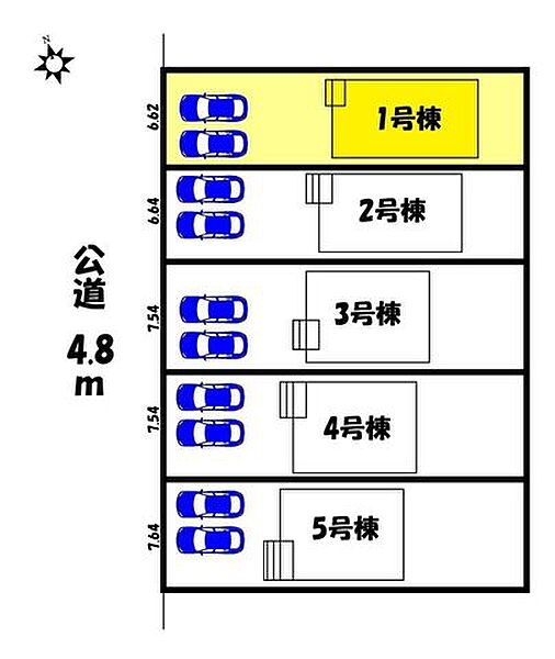 【区画図】1号棟