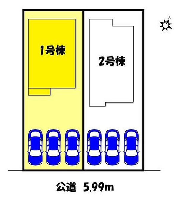 【区画図】1号棟