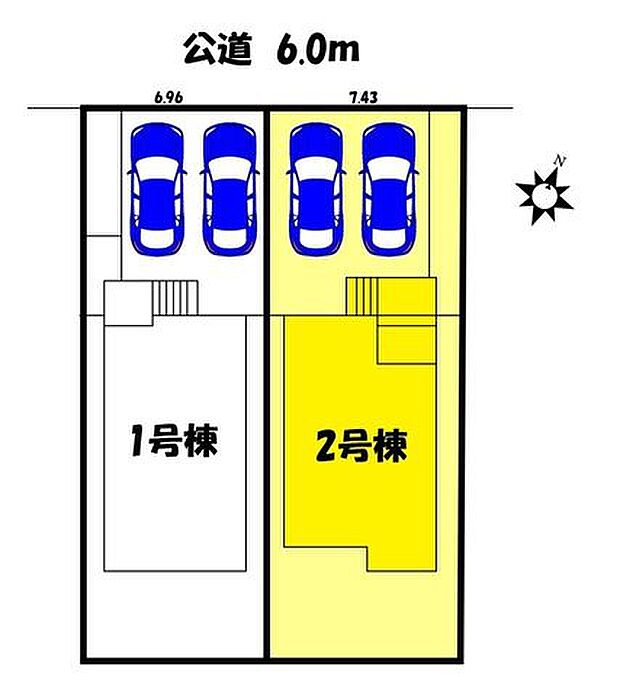 【区画図】2号棟