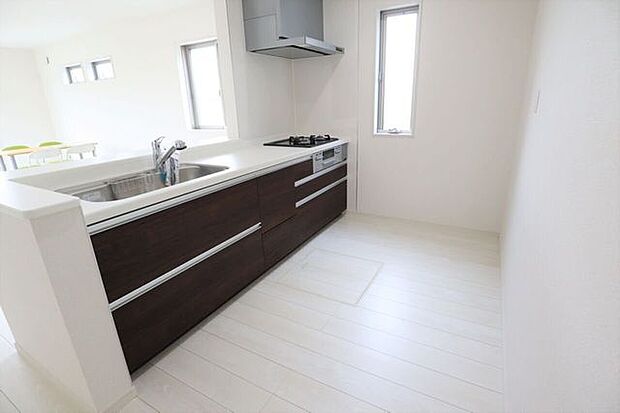 ◇キッチン◇　同仕様使い勝手の良いカウンターシステムキッチン♪家事がはかどりそうです♪