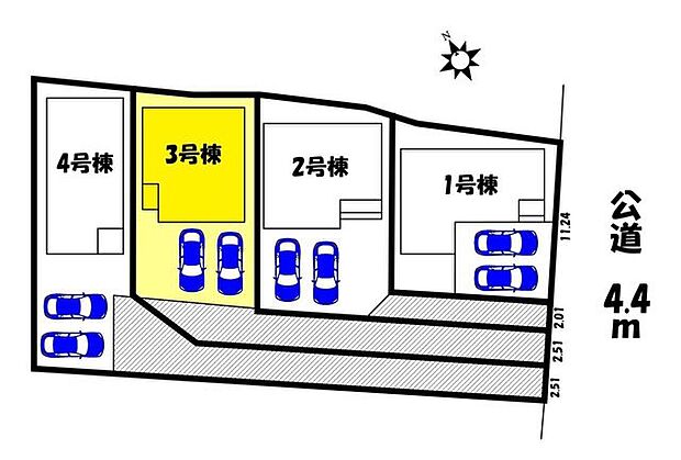 【区画図】3号棟