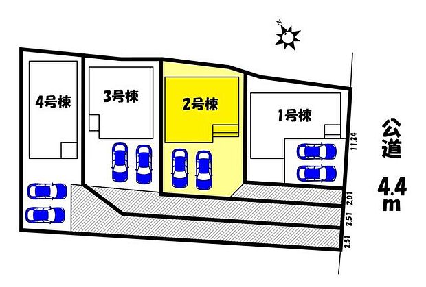 【区画図】2号棟