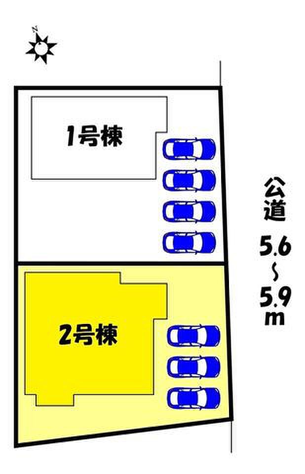 【区画図】2号棟