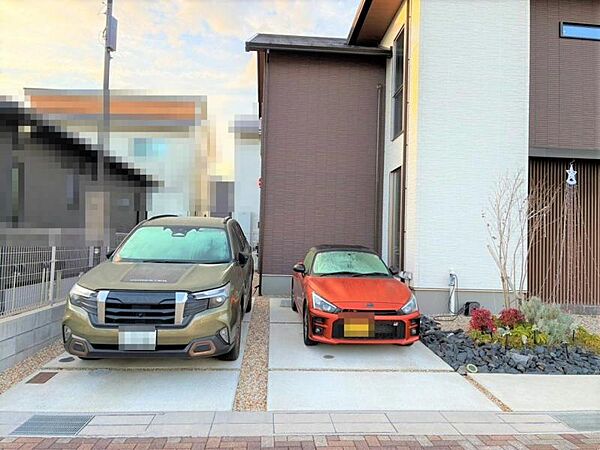 駐車台数3台(車種によります)