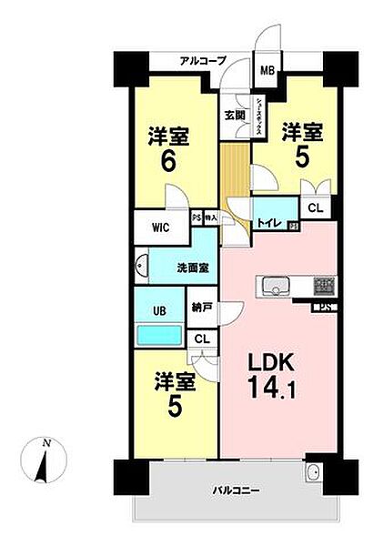 間取り：328000580869
