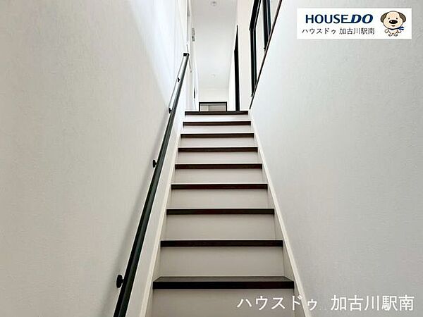 ☆手すりが設置されているのでお子様やご年配の方も安心です☆