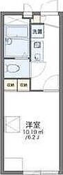 レオパレスアドバンス鳥飼 1Kの間取図画像