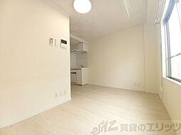 ハイムタケダT-3 4階ワンルームのリビング/ダイニング