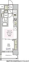 アーバネックス東梅田 1LDKの間取図画像