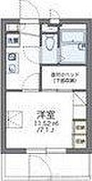 レオパレス天満 1Kの間取図画像