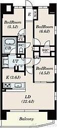 S-FORT大阪同心 2SLDKの間取図画像