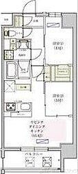 アーバネックス東梅田 2LDKの間取図画像