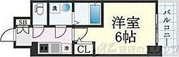 大阪市東淀川区東淡路4丁目マンション 1Kの間取図画像