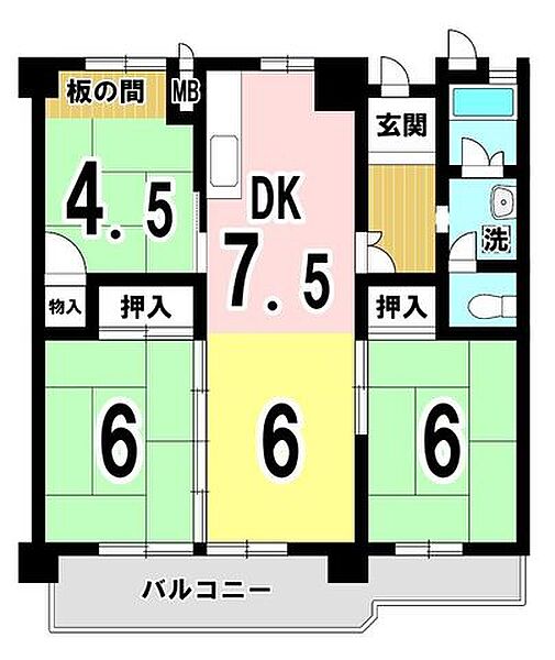 間取り：323000457664