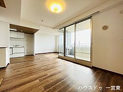 パーク・ホームズ一宮 3SLDKのリビング/ダイニング