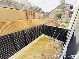 一宮市三条字古川:庭