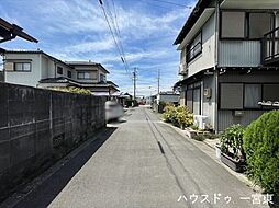一宮市開明字北瀬古:前面道路