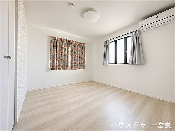 ≪2階7帖≫※居住中につき室内を CG にて物消しをしたものです。