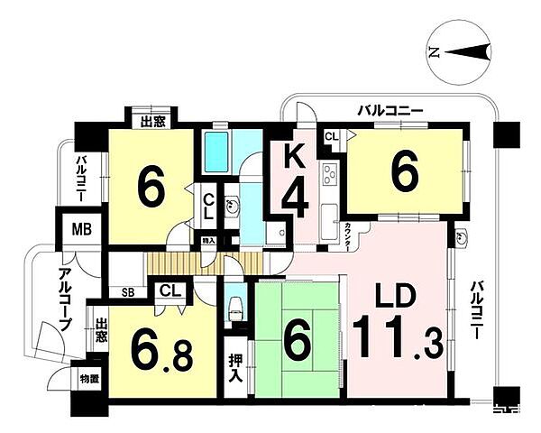 間取り：323000534658