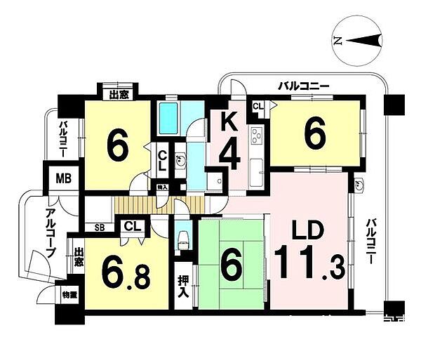 間取り：323000534658