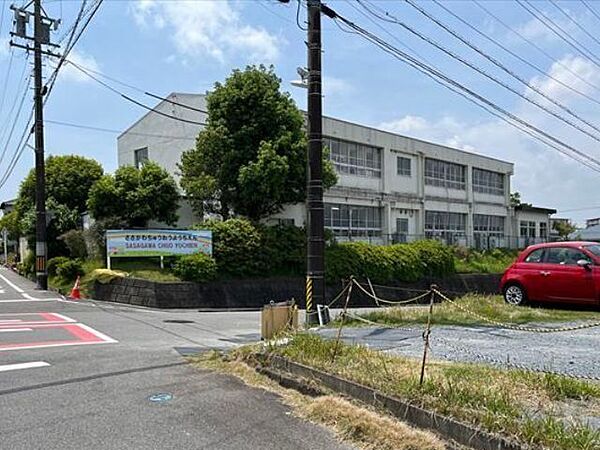 幼稚園型認定こども園　笹川中央幼稚園利用園児　3-5歳児開園時間　平日・土　7：30-18休園日　年末年始、日祝他 1840m