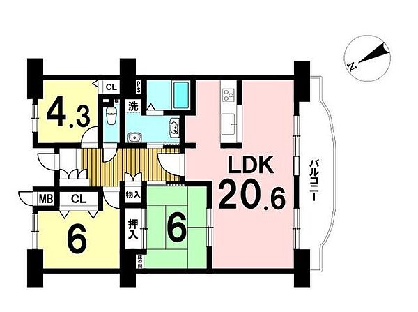 間取り：324000023773