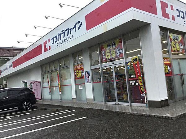 ドラッグストア 850m ココカラファイン大学前店