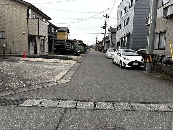 車通りが少なく、小さなお子様がいても安心♪