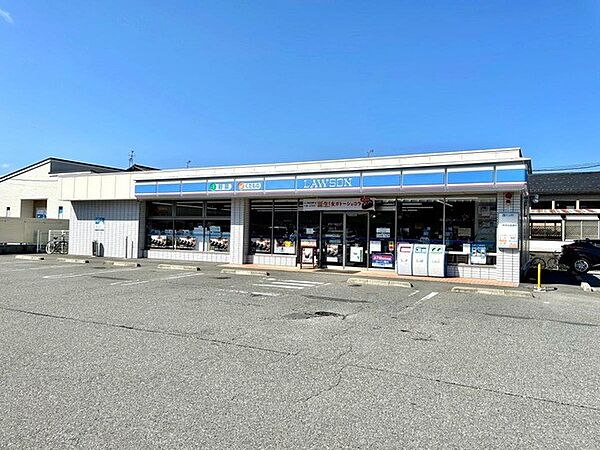 コンビニ 640m ローソン新潟大野町店
