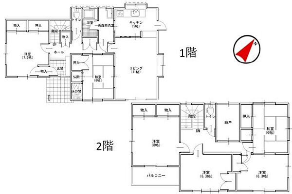 間取り：315000036722