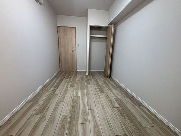 クローゼット収納も確保された洋室です