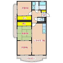 グレイスコート 3LDKの間取図画像