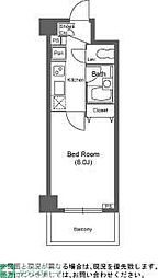 WillDo越谷 1Kの間取図画像