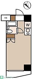 グリーンプラザ北千住 ワンルームの間取図画像
