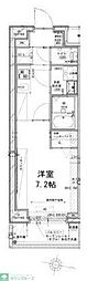 DIPS竹ノ塚駅前 1Kの間取図画像