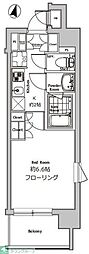 N-Stage獨協大学前 1Kの間取図画像