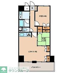 エスペランス・ヤマダ 2LDKの間取図画像