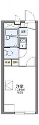 レオパレス飛鳥 1Kの間取図画像
