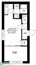 ＺＥＲＤＩＡ綾瀬 4階1LDKの間取り