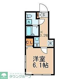 Ｐｅｔｉｔ　Ｍｉｇｎｏｎ 3階1Kの間取り