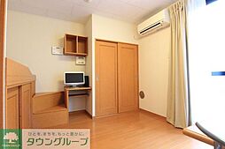 レオパレスシャルムII 201 2階1Kのリビング/ダイニング