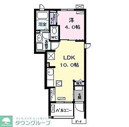 ビオーラ築盛2 1LDKの間取図画像